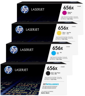HP 656X (CF460/61/62/63X) Toner Multipack 4 colori