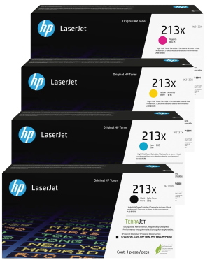 HP 213X (W2130/31/32/33X) Toner Multipack 4 colori