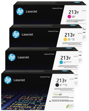 HP 213Y (W2130/31/32/33Y) Toner Multipack 4 colori
