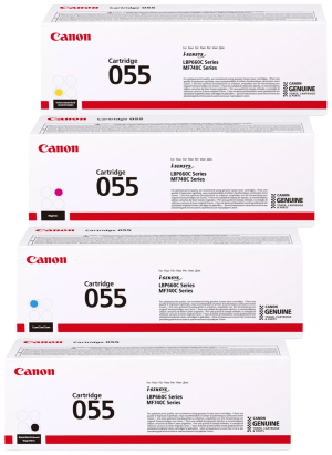 CANON 055 (055BK/C/M/Y) Toner Multipack 4 colori