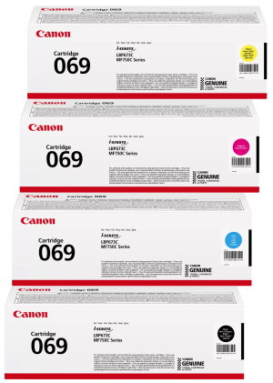 CANON 069 (069BK/C/M/Y) Toner Multipack 4 colori