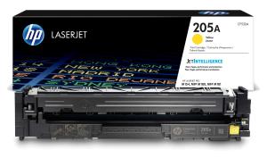 HP 205A CF532A Y TONER GIALLO Toner alta qualità 900 pagine stampanti e multifunzione: HP Color LaserJet Pro M180n M180nw M181fw M154a M154nw