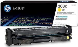 HP 203X CF542X Y TONER GIALLO Toner alta qualità 2.500 pagine stampanti e multifunzione: HP Color LaserJet Pro MFP M280nw M281fdn fdw M254dw  M254nw