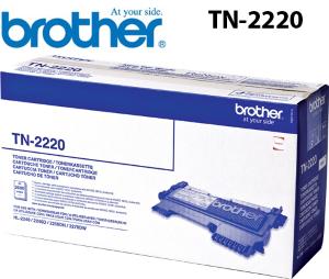 TN-2220 BROTHER CARTUCCIA TONER alta qualità 2.600 pagine compatibile stampanti: BROTHER  HL-2240D HL-2250DN HL-2270DW DCP-7060D DCP-7065DN DCP-7070DW MFC-7360N MFC-7460DN MFC-7860DW