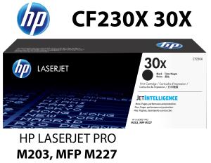 CF230X HP CARTUCCIA TONER NERO alta qualità copertura 3500 pagine compatibile stampanti: HP LASERJET Pro M203dn M203dw MFP M227fdw M227sdn