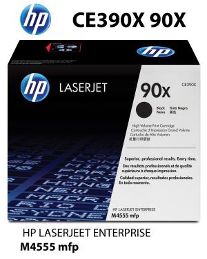 CE390X HP CARTUCCIA TONER NERO alta qualità copertura 24000 pagine  stampanti: HP LASERJET ENTERPRISE PRO 600 M601DN M601N M602N M602DN M602X M603DN M603N M603XH M4555 MFP M4555F MFP M4555FSKM MFP M4555H MFP