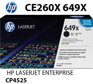 NUOVO HP CE260X 649X Toner Nero 17000 pagine compatibile stampanti: HP Color LaserJet CP4525dn n xh