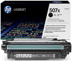 HP CE400X 507X Toner Nero 11000 pagine  stampanti: HP LaserJet Enterprise 500 Color M551 n xh dn MFP M575 f c dn M570 dn dw