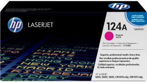 Q6003A 124A HP Toner M Magenta 2.500 pagine  stampanti: HP ColorLaserJet CM1015 mfp en CM1017mfp 1600 2600n 2605 2605 dn dtn