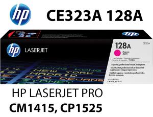 NUOVO HP CE323A 128A Toner Magenta 1.300 pagine compatibile stampanti: HP LaserJet Pro CM1415 fn fw CP1525 n nw CM1410