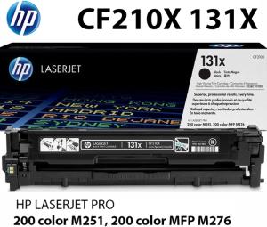 PZ 1 da 2.400 pagine NUOVO HP CF210X 131X CARTUCCIA TONER NERO K alta qualità compatibile stampanti e multifunzione: HP LaserJet Pro 200 color M251n M251nw M276n M276nw
