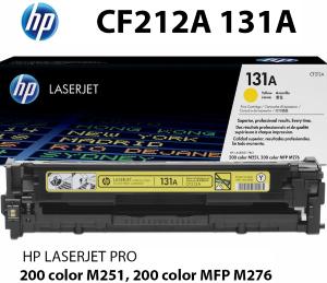 PZ 1 da 1.800 pagine NUOVO HP CF212A 131A CARTUCCIA TONER GIALLO Y alta qualità compatibile stampanti e multifunzione: HP LaserJet Pro 200 color M251n M251nw M276n M276nw