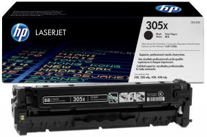 HP CE410X 305X Toner Nero 4.000 pagine  stampanti: HP Laserjet Pro 300/400 color M351a M451 dn dw nw MPF M375 nw M475 dn dw