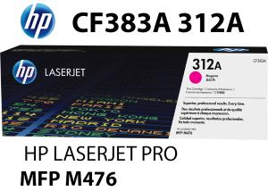 NUOVO HP CF383A 312A Toner Magenta 2700 pagine compatibile stampanti: HP Color LaserJet Pro M476 dn dw nw