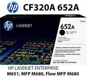 NUOVO HP CF320A 652A Toner Nero 11500 pagine compatibile stampanti: HP Color LaserJet Enterprise M651 dn n xh