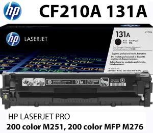 PZ 1 da 1.600 pagine NUOVO HP CF210A 131A CARTUCCIA TONER NERO K alta qualità compatibile stampanti e multifunzione: HP LaserJet Pro 200 color M251n M251nw M276n M276nw