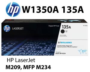 W1350A 135A HP CARTUCCIA TONER NERO alta qualità copertura 1.100 pagine compatibile stampanti: HP LaserJet MFP M234dw M234dwe M234sdne M234sdw