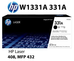 W1331A 331A HP CARTUCCIA TONER NERO alta qualità copertura 5.000 pagine compatibile stampanti: HP Laser 408dn MFP 432fdn