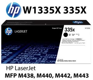 W1335X 335X HP CARTUCCIA TONER NERO alta qualità copertura 13.700 pagine compatibile stampanti: HP LaserJet MFP M438dn M438n M438nda M442dn M443nda