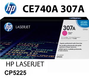 307A CE743A HP Toner M Magenta 7300 pagine  stampanti: HP Color LaserJet CP5225 CP5225dn CP5225n