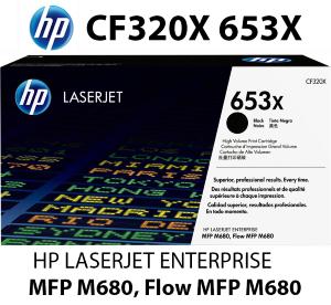 CF320X 653X HP Toner Nero 21000 pagine compatibile stampanti: HP Color LaserJet Enterprise Flow MFP M680 dn f z