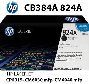 CB384A 824A Tamburo Nero 35000 pagine ORIGINALE stampanti: HP Color LaserJet CP6015 dn n xh CM6030 f CM6040 mfp