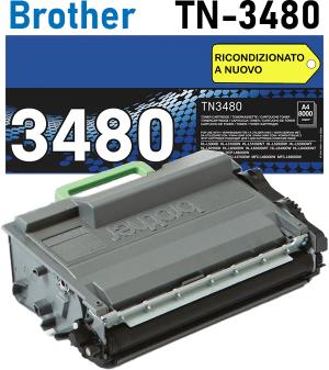 TN-3480 TONER STAMPANTI E MULTIFUNZIONE BROTHER 