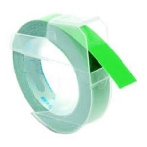 VERDE COMPA DYMO JUNIOR/OMEGA NASTRO A RELIEVO 3D-9MMX3M