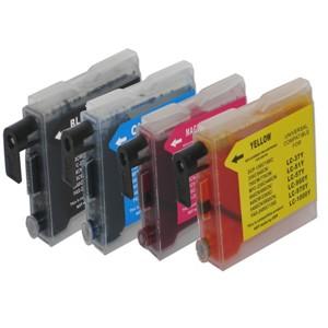 28ML BROTHER COMP LC51 LC970 LC1000 YELLOW ALTA CAPACITA