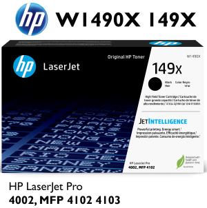 W1490X 149X HP CARTUCCIA TONER NERO alta qualità copertura 9500 pagine compatibile stampanti: HP LaserJet Pro 4002 MFP 4102 4103 fdn dw fdw dn d fdwe dwe dne 